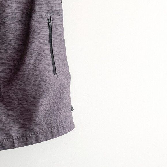 Puma Sport Style Shorts Flat Front Gray Black Hybrid Men's Size 36 - Picture 4 of 11